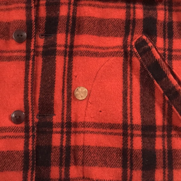 Woolrich Buffalo plaid wool barn jacket - Picture 10 of 10